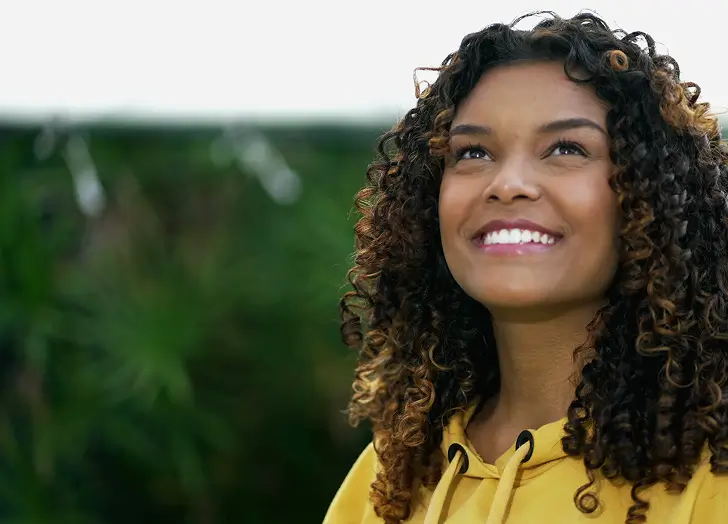 Woman Smiling